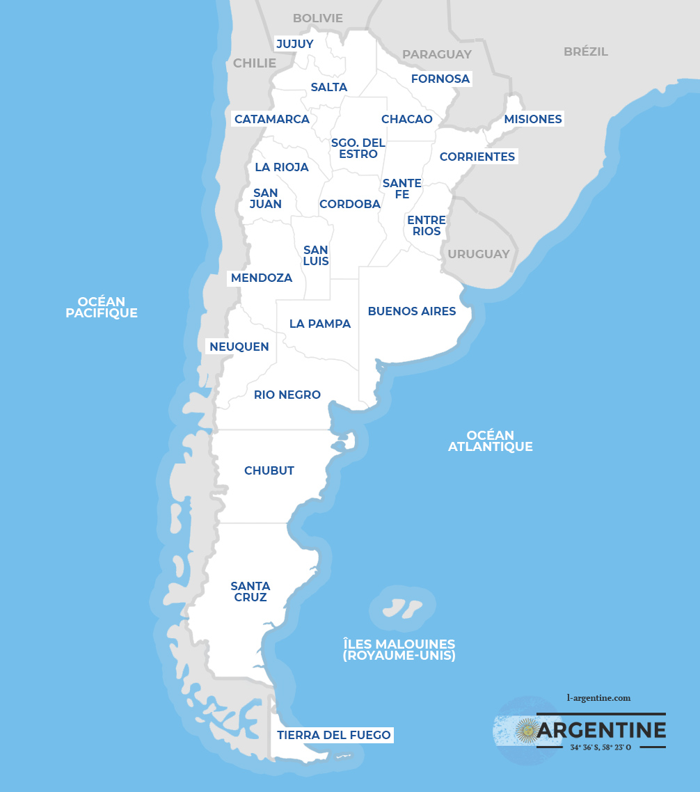 Régions en Argentine