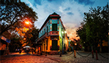 Place publique à La Boca